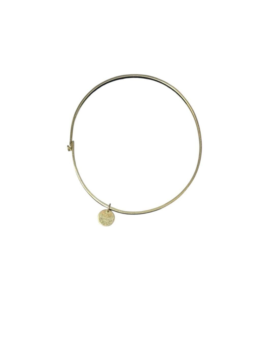 Women's Rosefield Gold Tone Bangle Bracelet One Size